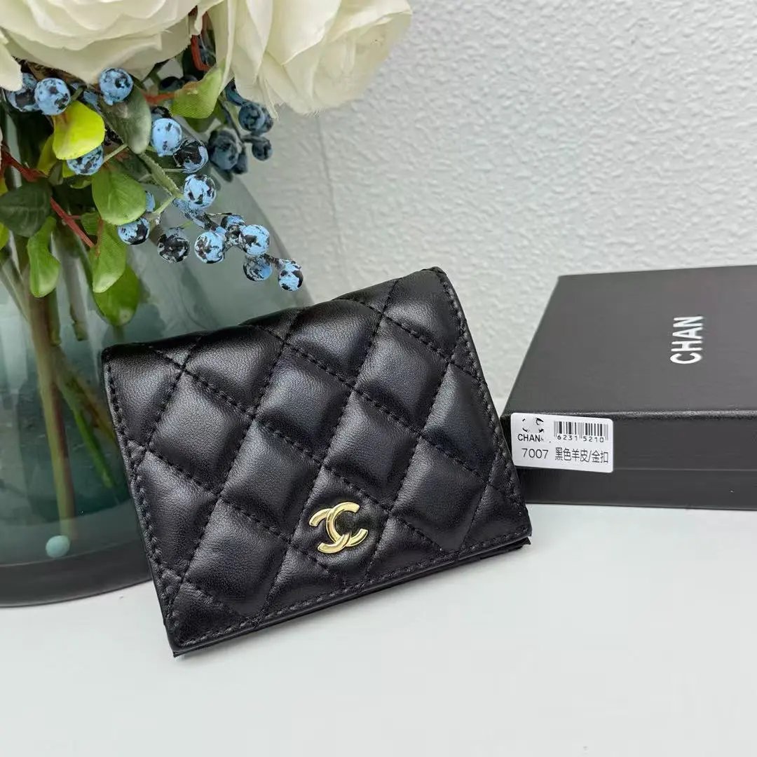 Saint Laurent Monogramme Wallet Black Stingray Leather Short Wallet - 6