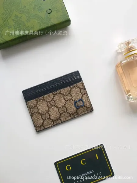 Gucci GG Marmont Card Holder Black Leather - 6
