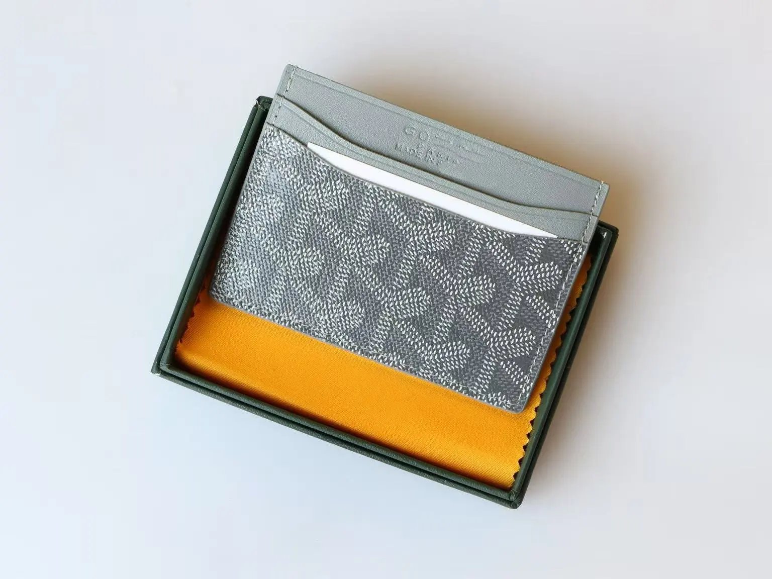 Goyard Saint Sulpice Card Holder Blue Multicolor - 9