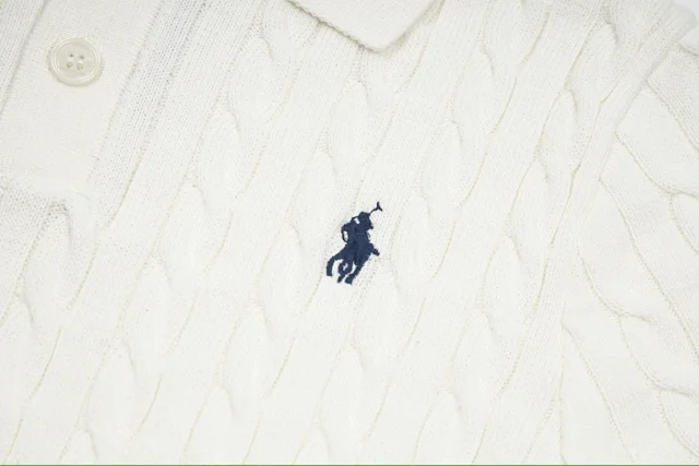 Polo Ralph Lauren Knitwear Cable-Knit Short-Sleeve Shirt product detail image 5