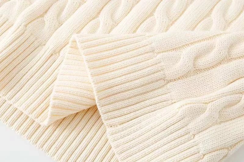 Polo Ralph Lauren Cable Knit Half-Zip Sweater Yellow - 12