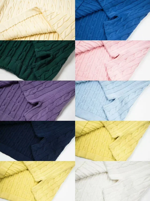 Polo Ralph Lauren Knitwear Cable-Knit Short-Sleeve Shirt product detail image 2