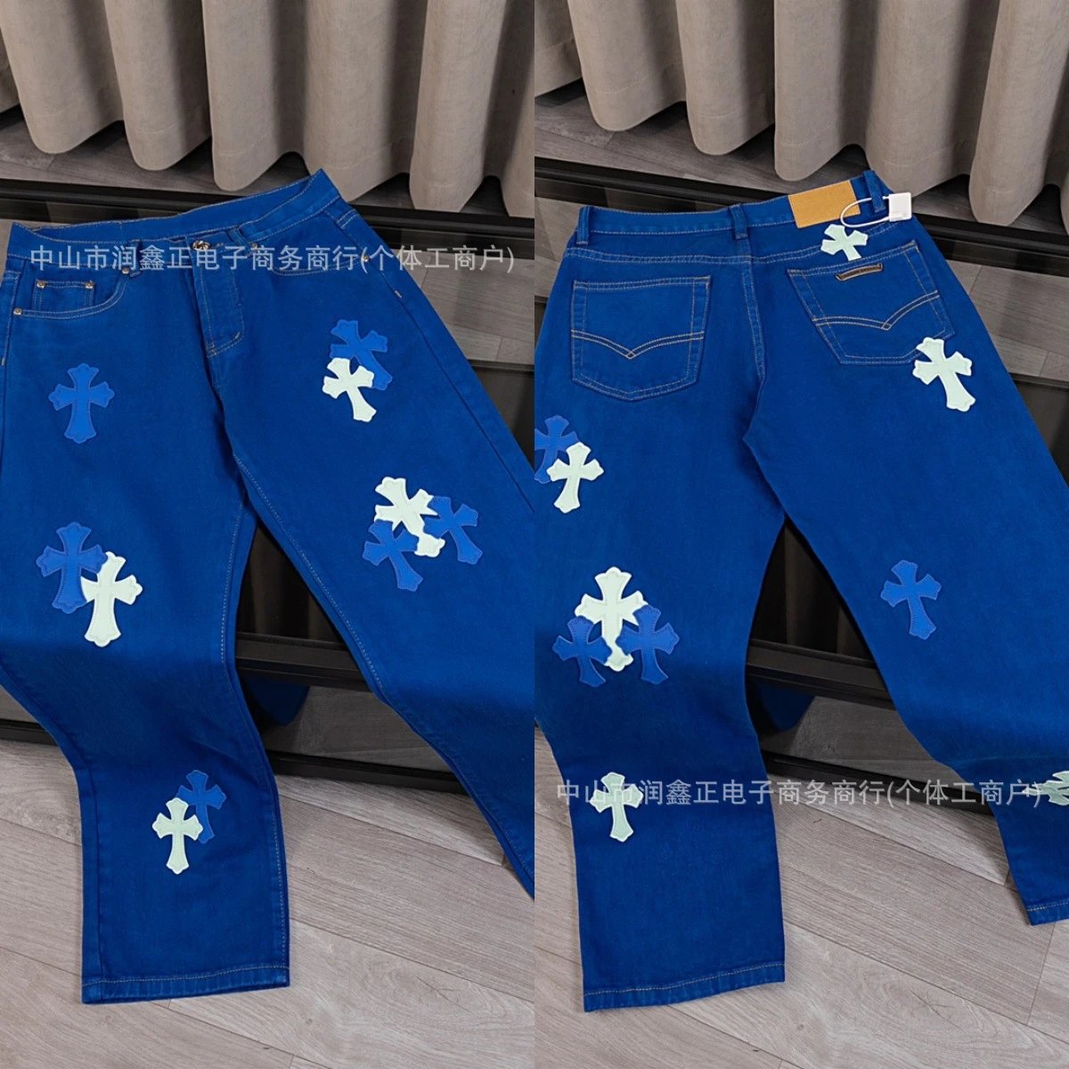 Design Embroidered Logo Sweatpants Black - 2