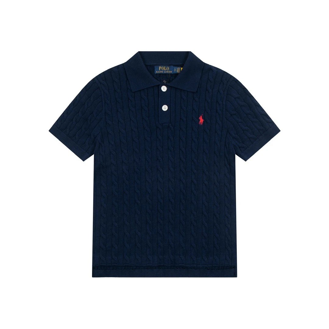 Polo Ralph Lauren Knitwear Cable-Knit Short-Sleeve Shirt image 3