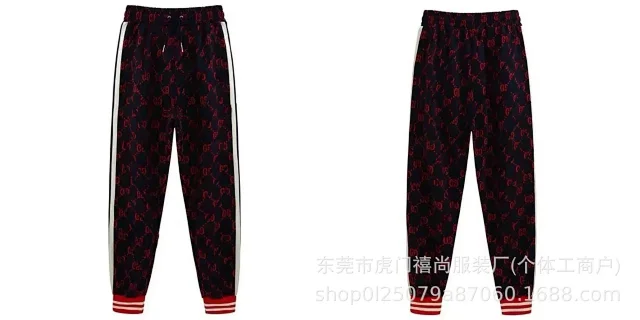 Gucci Tracksuits GG monogram zip track jacket and joggers set product detail image 32