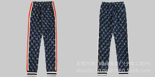 Gucci Tracksuits GG monogram zip track jacket and joggers set product detail image 33