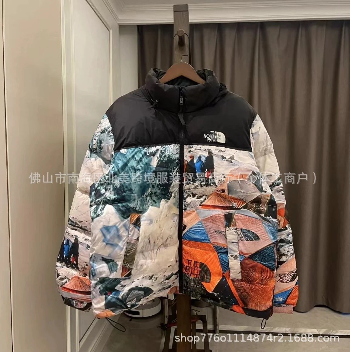 Supreme x The North Face Any Means Necessary Black Down Jacket - 6