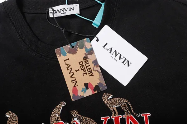 Lanvin Las Vegas Sign Graphic T-Shirt White - 6