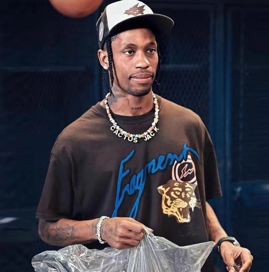 Travis Scott x McDonald's Hamburgers Graphic T-Shirt White - 4