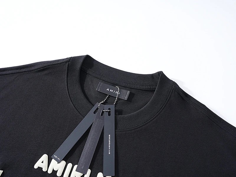 Amiri Jazz Hideaway Black T-Shirt - 4