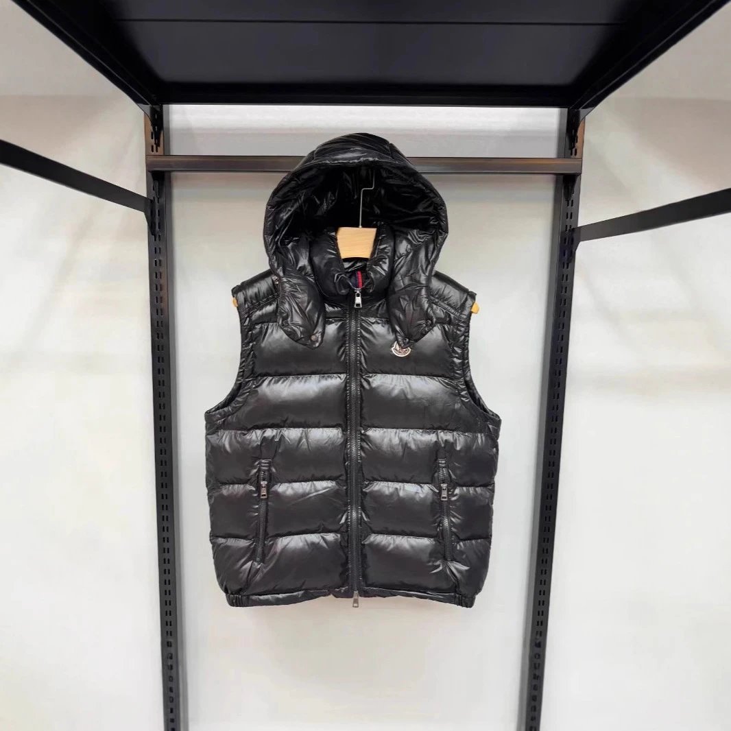 Moncler Vests Hooded Quilted Puffer Vest image 1