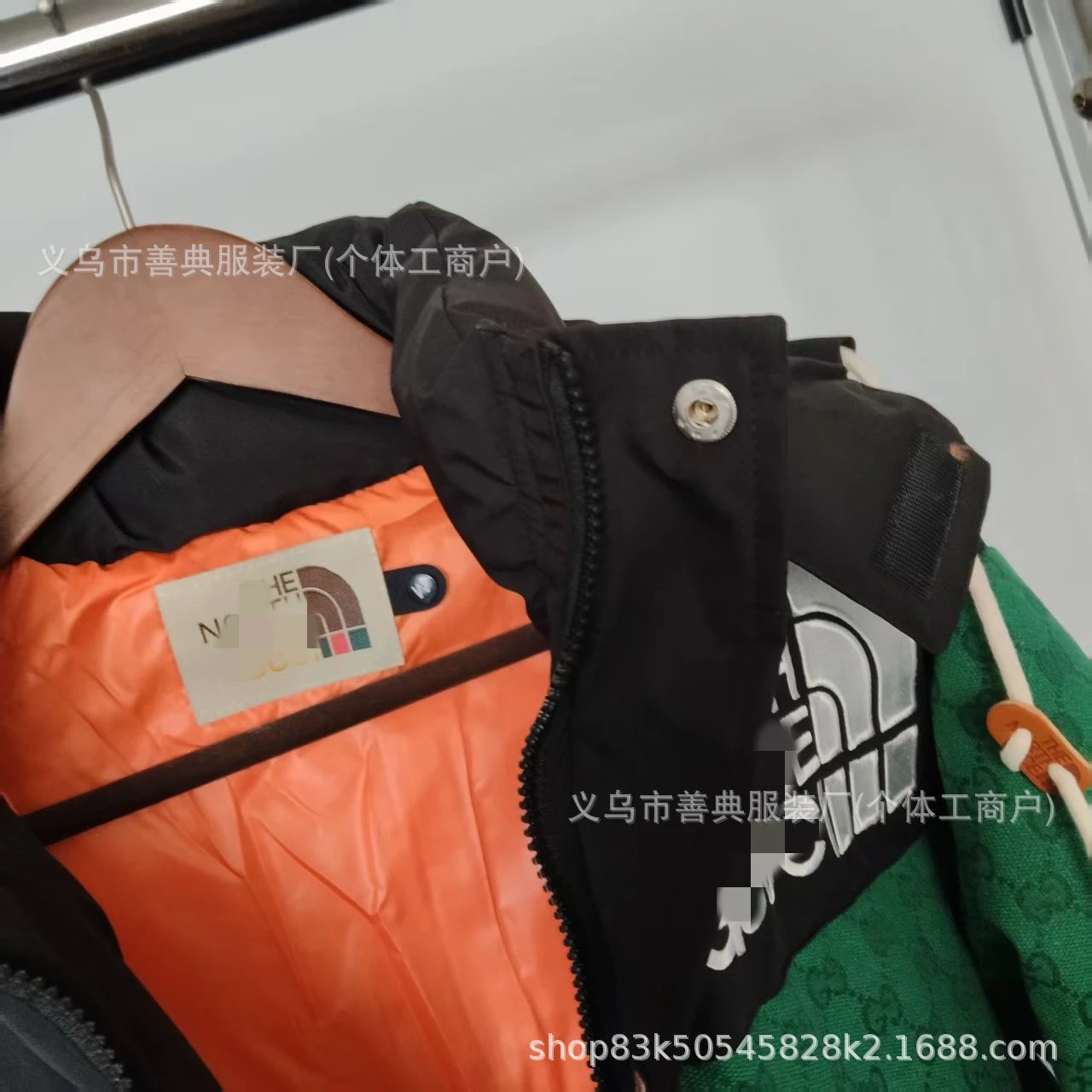 Gucci GG Monogram Down Jacket Beige Outerwear - 10