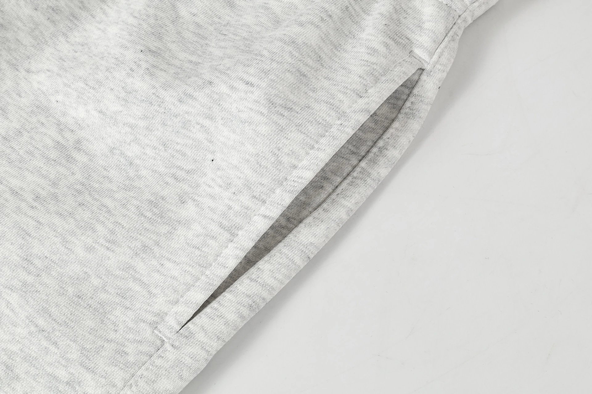 Fear of God Essentials Logo Print Heather Gray Shorts - 6