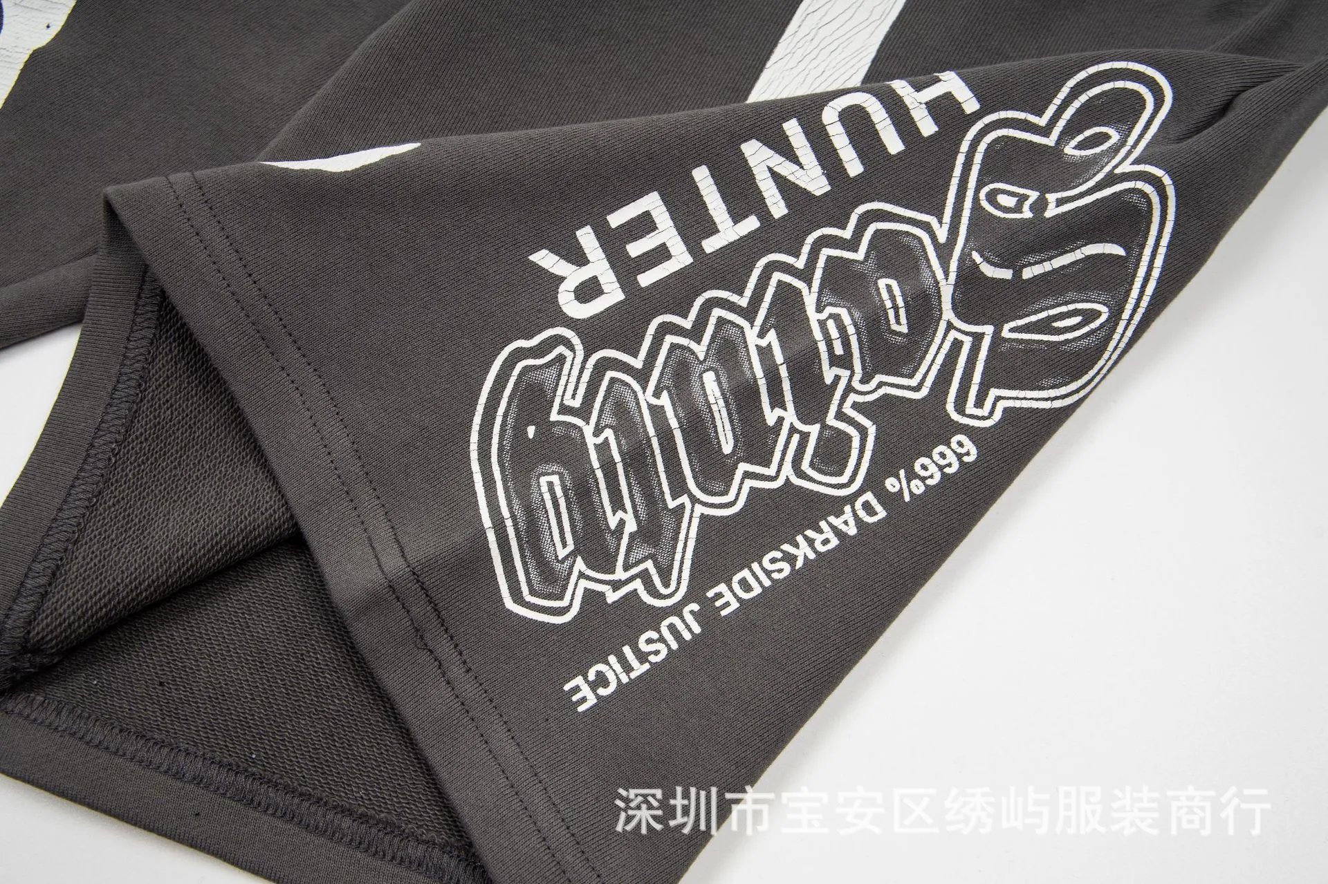 Saint Tears Bone Hunter Shorts Gray - 10