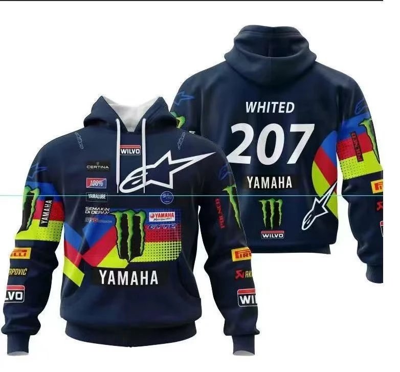 Design Red Bull KTM Racing Hoodie Multicolor Hoodie - 5