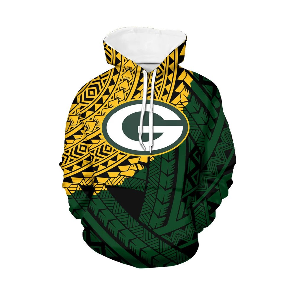 Design Seattle Seahawks Tribal Print Hoodie Multicolor Hoodie - 16