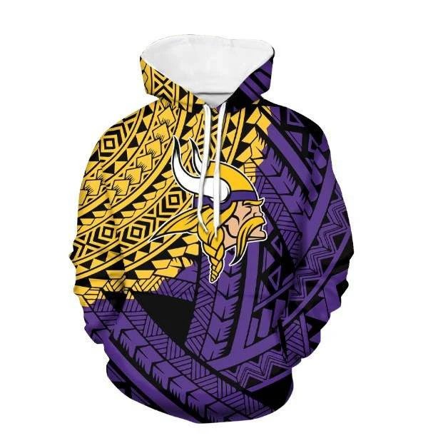 Design Seattle Seahawks Tribal Print Hoodie Multicolor Hoodie - 36