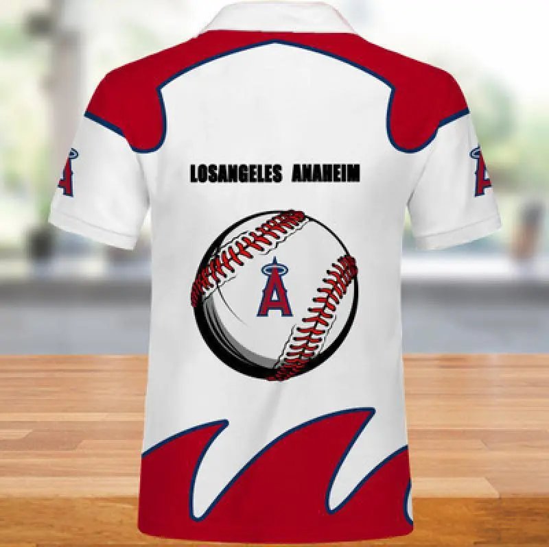 MLB Arizona Diamondbacks MLB Team Polo White Red Polo Shirt - 77