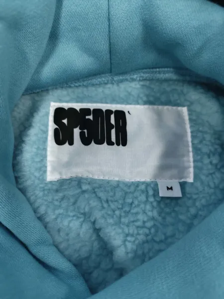 Spöder Spider Sp5der Neon Green Skull Hoodie - 5