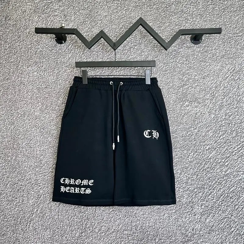 Chrome Hearts Shorts Drawstring logo graphic — 004 Black