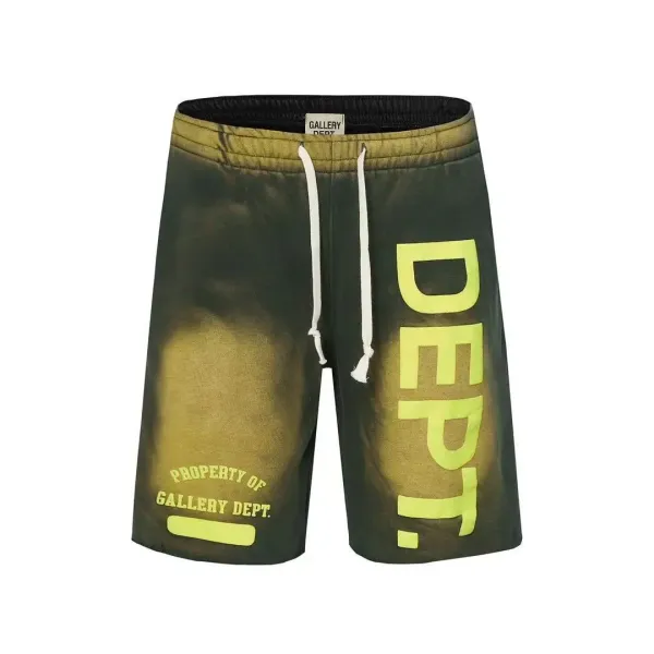 Gallery Dept Paint-Splatter Orange Sweatpants - 77