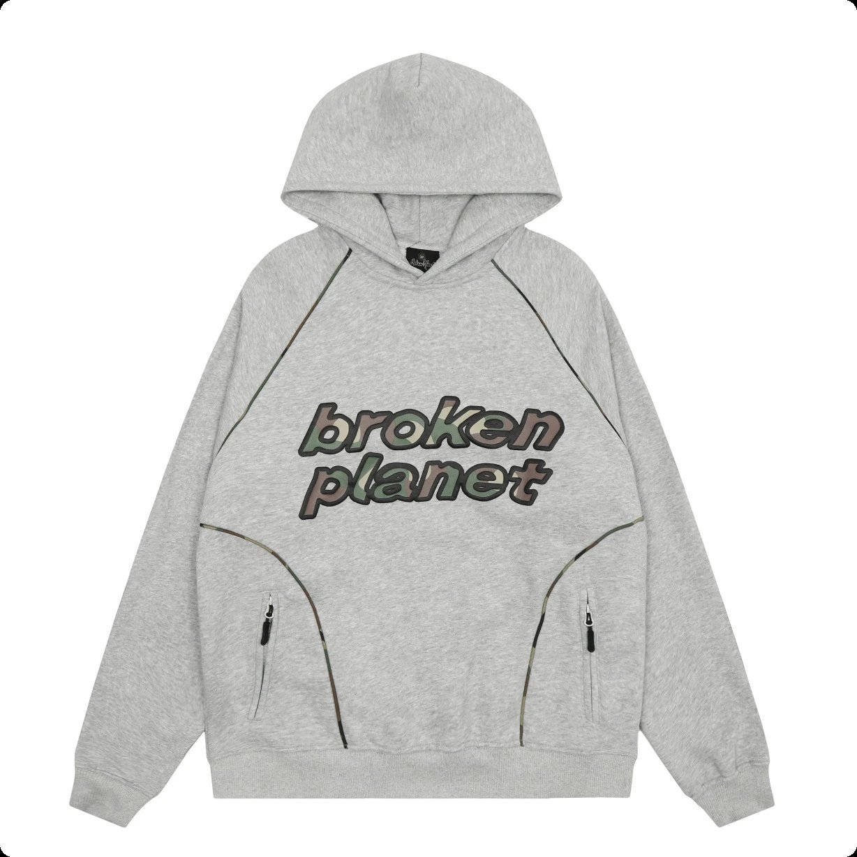 Broken Planet Hoodies & Sweatshirts Graphic Pullover Hoodie image 3