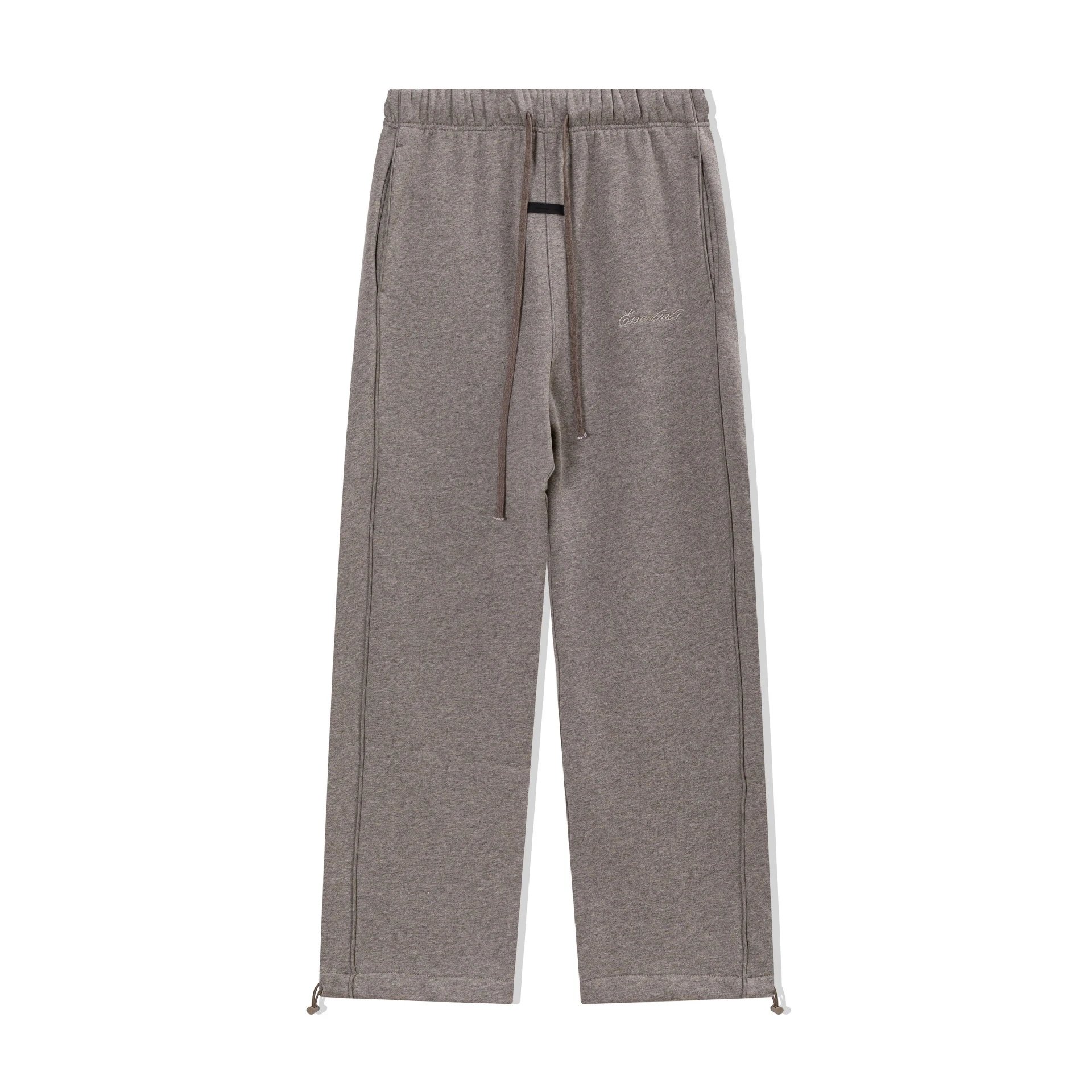 Fear of God Trousers Essentials Embroidered Side-Stripe Drawstring image 4