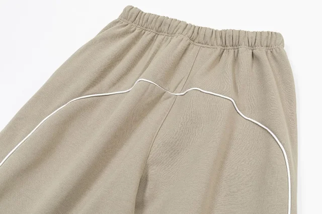 Fear of God Trousers Essentials Embroidered Side-Stripe Drawstring product detail image 4