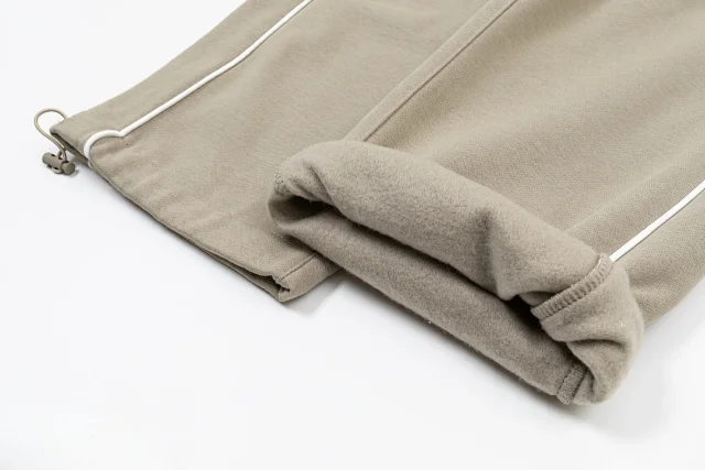 Fear of God Trousers Essentials Embroidered Side-Stripe Drawstring product detail image 8