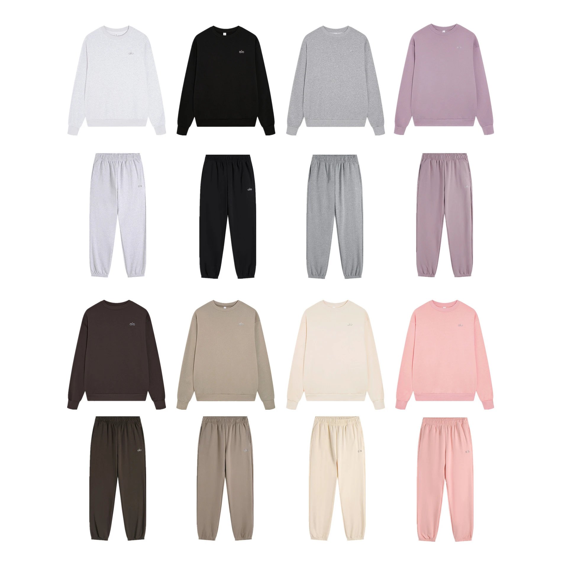 Alo Hoodies & Sweatshirts Embroidered Logo Crewneck Sweatshirt image 3