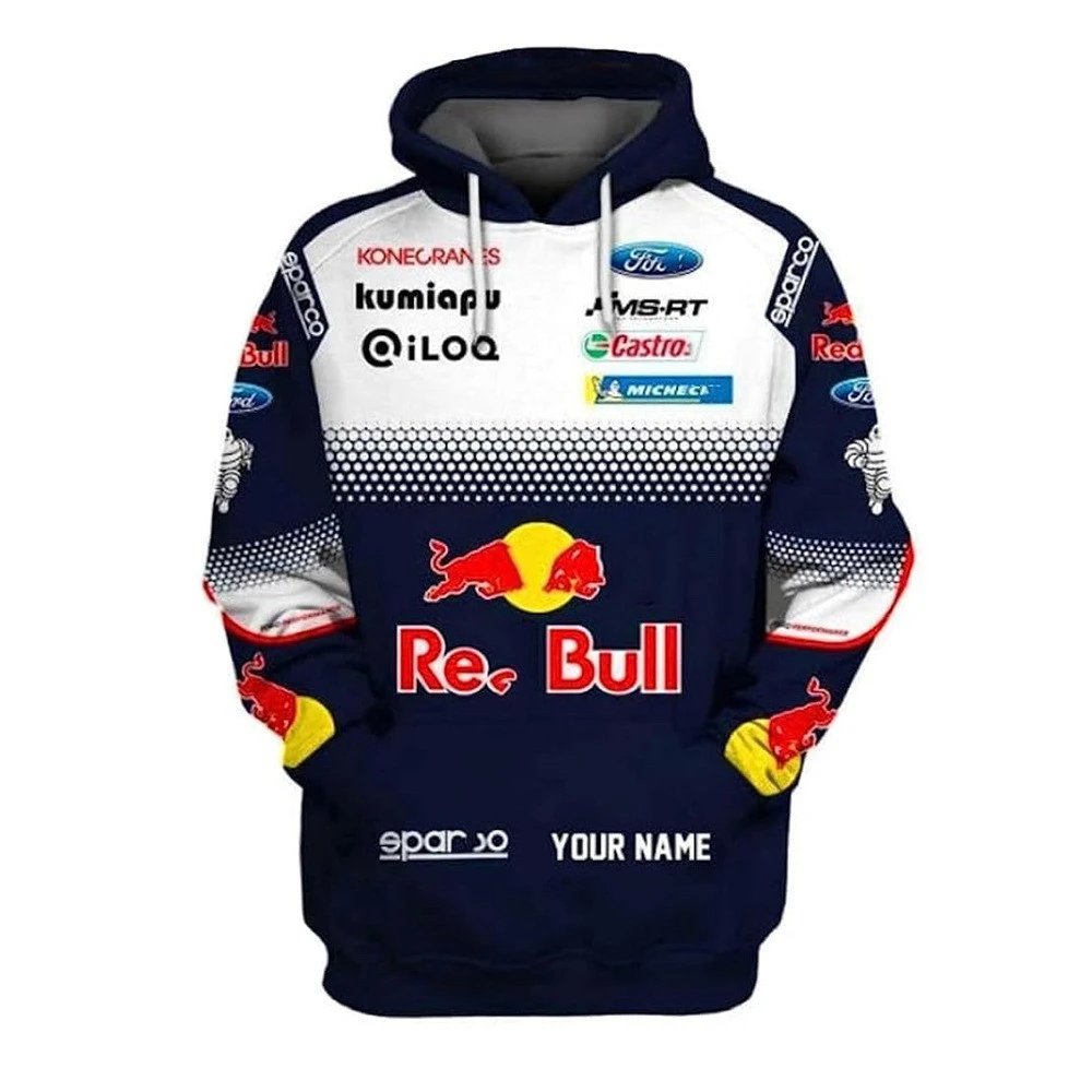 Design Red Bull KTM Racing Hoodie Multicolor Hoodie - 9