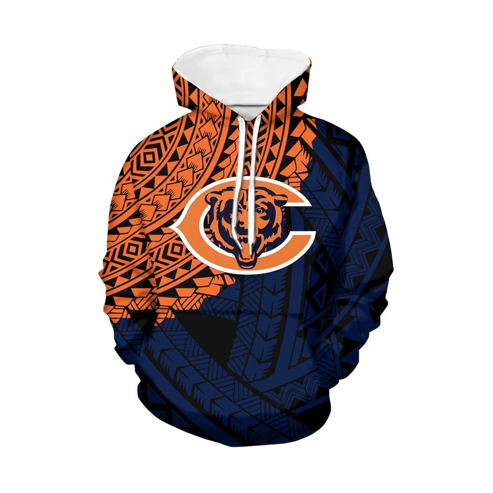 Design Seattle Seahawks Tribal Print Hoodie Multicolor Hoodie - 11