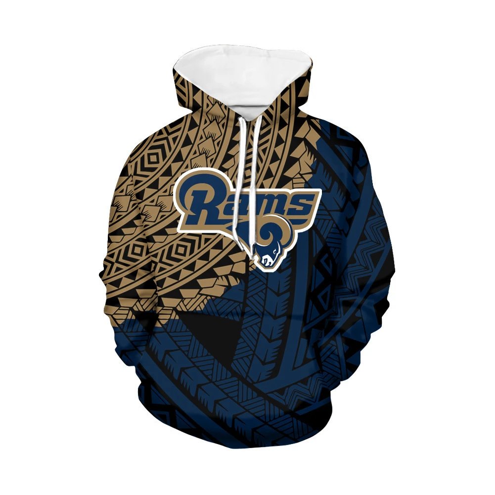 Design Seattle Seahawks Tribal Print Hoodie Multicolor Hoodie - 19