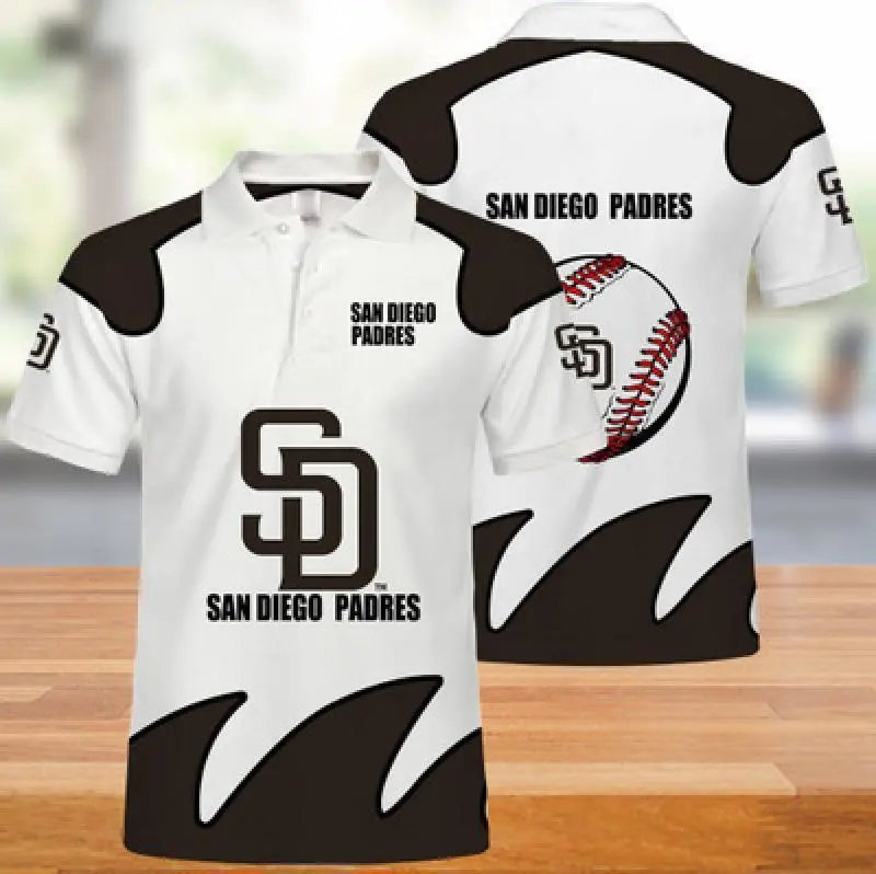 MLB Arizona Diamondbacks MLB Team Polo White Red Polo Shirt - 42