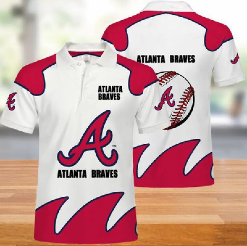 MLB Arizona Diamondbacks MLB Team Polo White Red Polo Shirt - 93