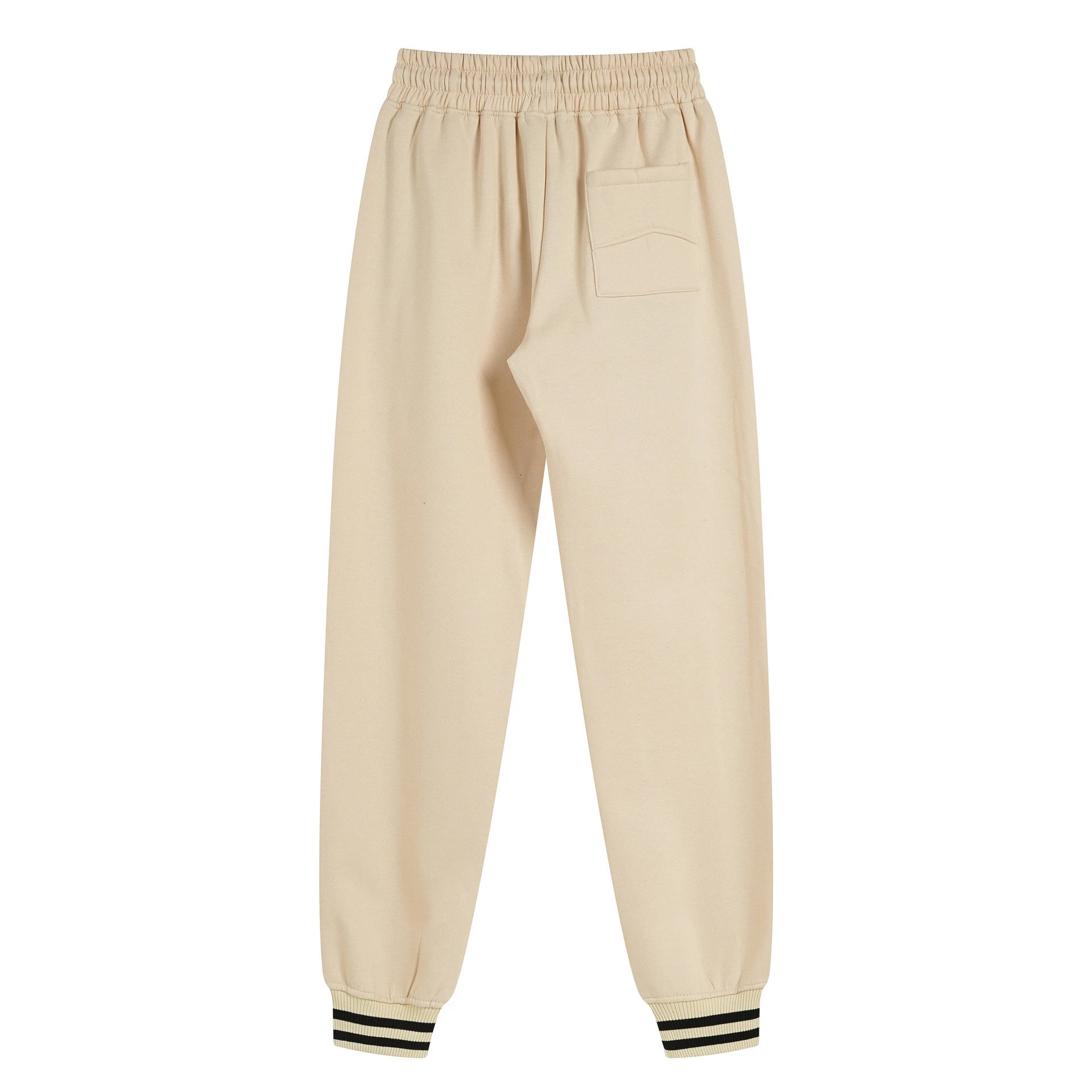 Rhude Technical Track Pants Light Gray with Cream Panels - 34
