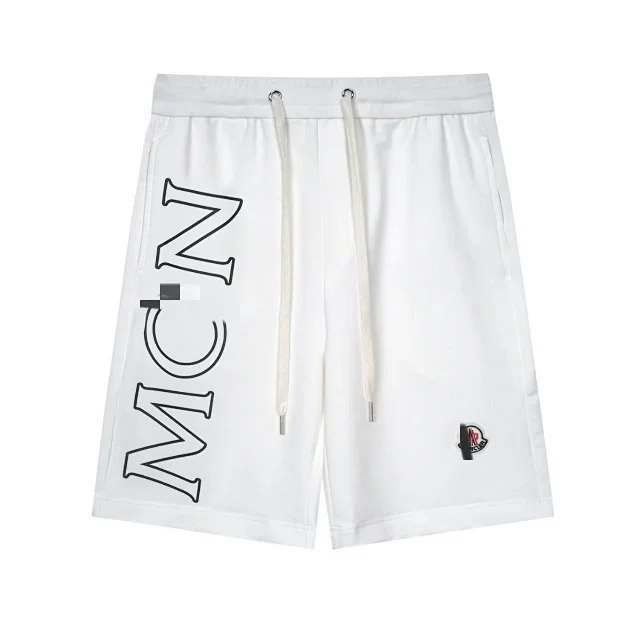 Moncler Shorts Drawstring logo-print product detail image 3