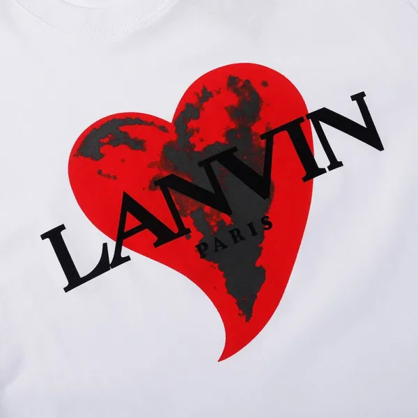 Lanvin Las Vegas Sign Graphic T-Shirt White - 18