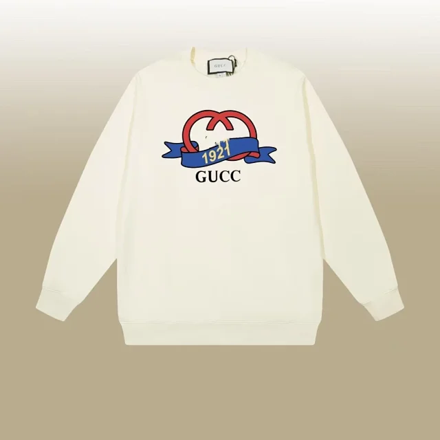 Unbranded Hoodies & Sweatshirts Crewneck sweatshirt with GUCC text print product detail image 12