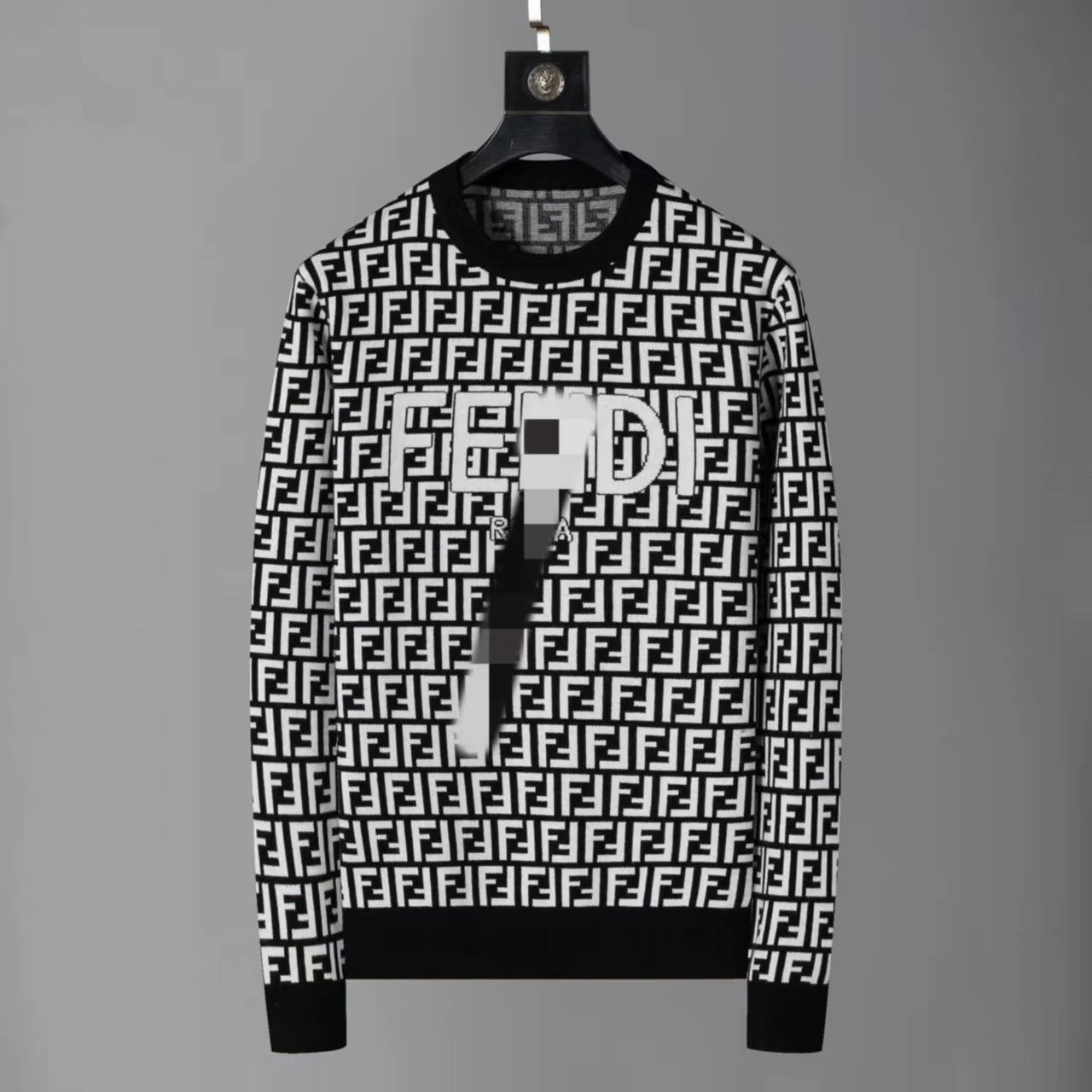 Fendi Multiple logo knit sweater designs image 4