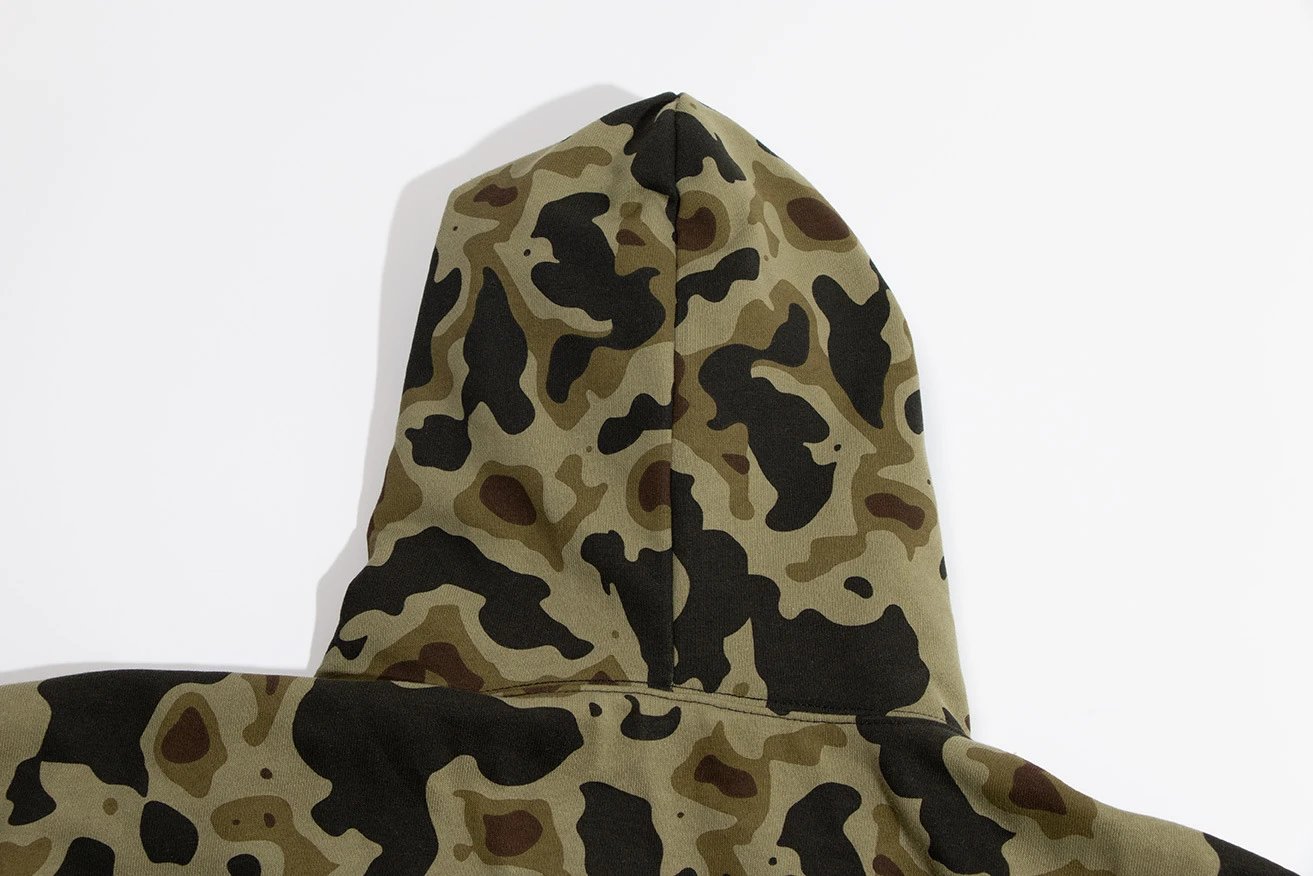 Design CAV EMPT Camo Print Zip-Up Hoodie Black Hoodie - 6