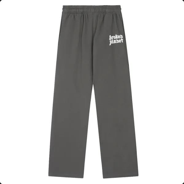 Broken Planet Logo Sweatpants Army Green - 8
