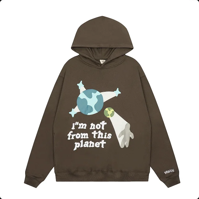 Broken Planet Hoodies & Sweatshirts Graphic Pullover Hoodie product detail image 17