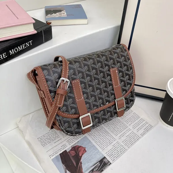 Goyard Saint Louis PM Monogram Brown Crossbody Bag - 1