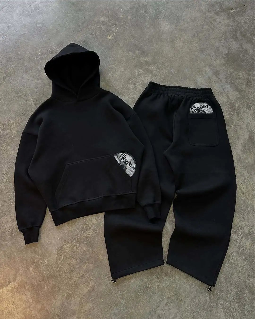 black suit