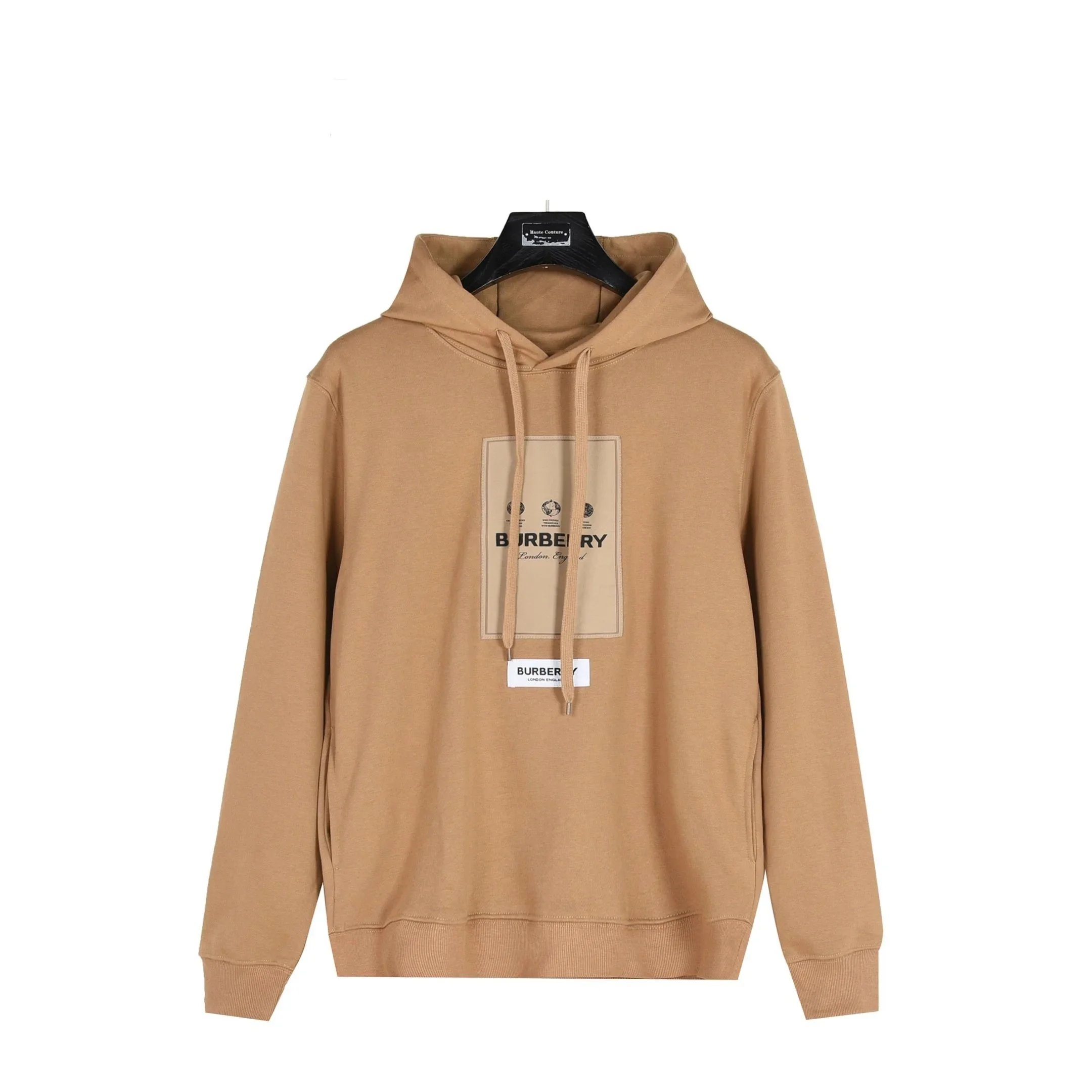 Burberry Hoodies & Sweatshirts Hooded with Check Accents and Logo Print — 27