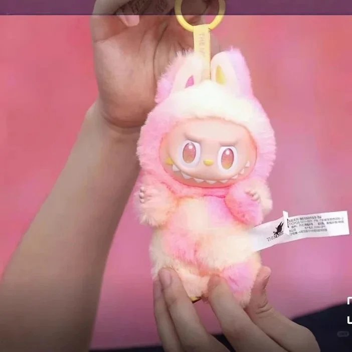 Baby clothes heart sitting party vinyl face three generations of the motherland plush doll toy pendant 3