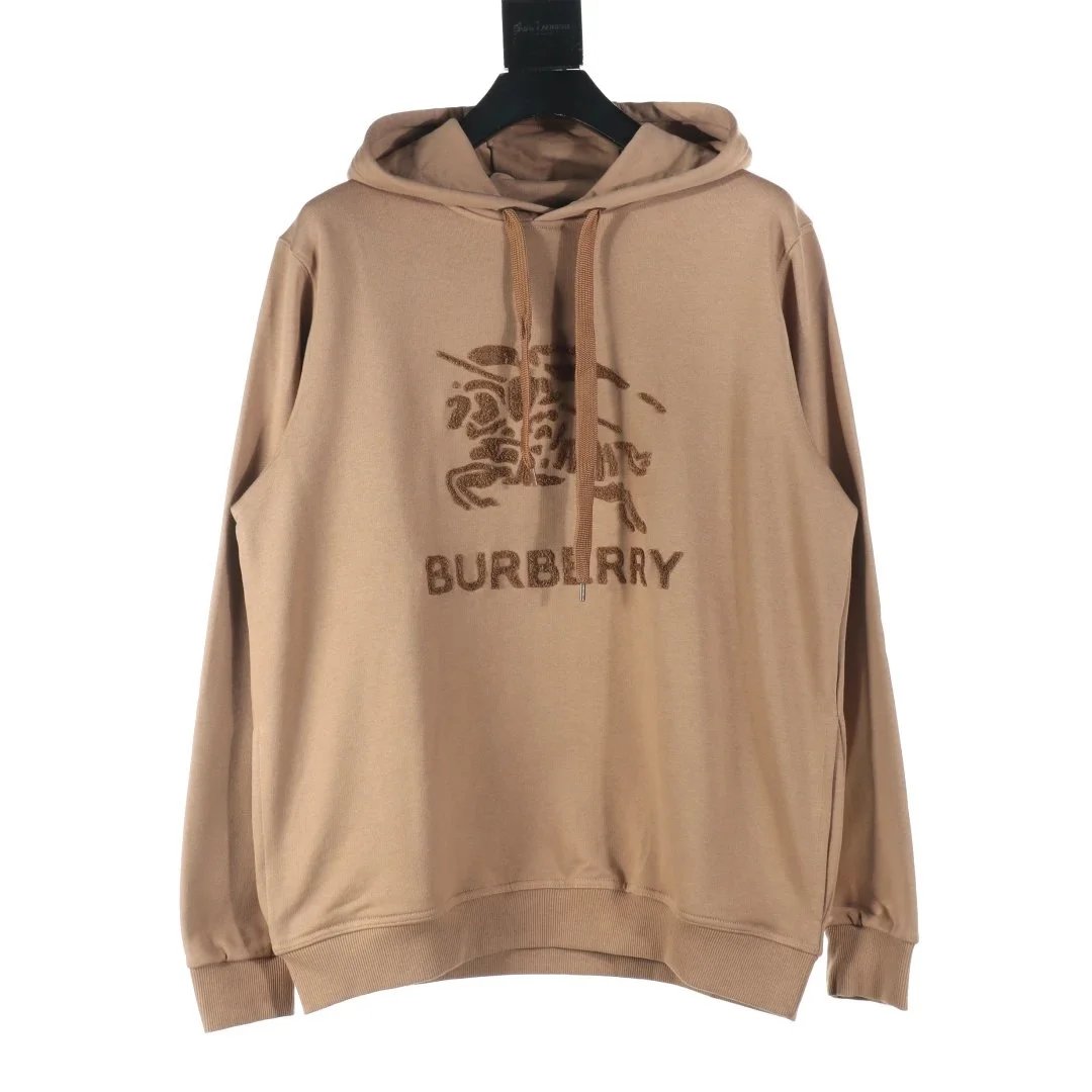 Burberry Hoodies & Sweatshirts Hooded with Check Accents and Logo Print — 29