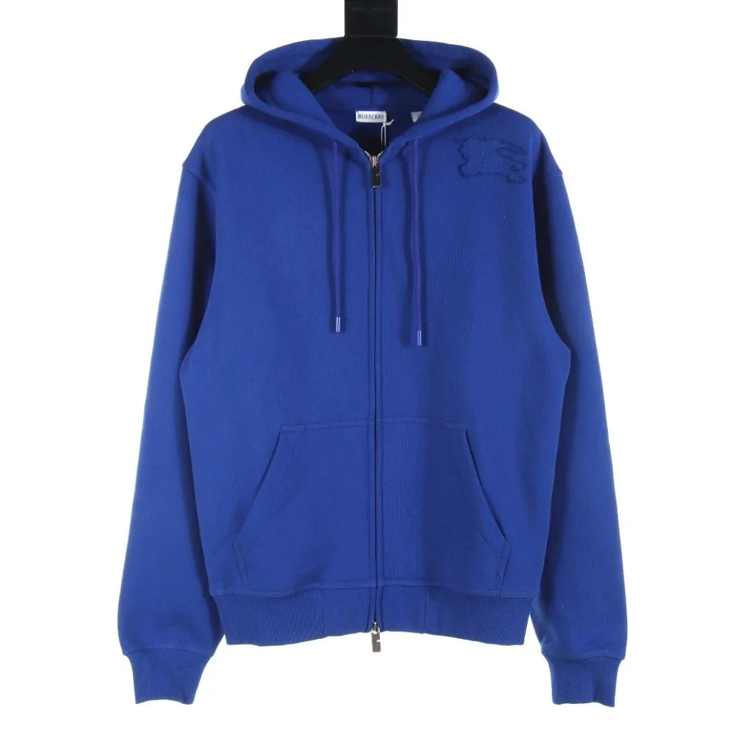 Burberry Hoodies & Sweatshirts Hooded with Check Accents and Logo Print — 37