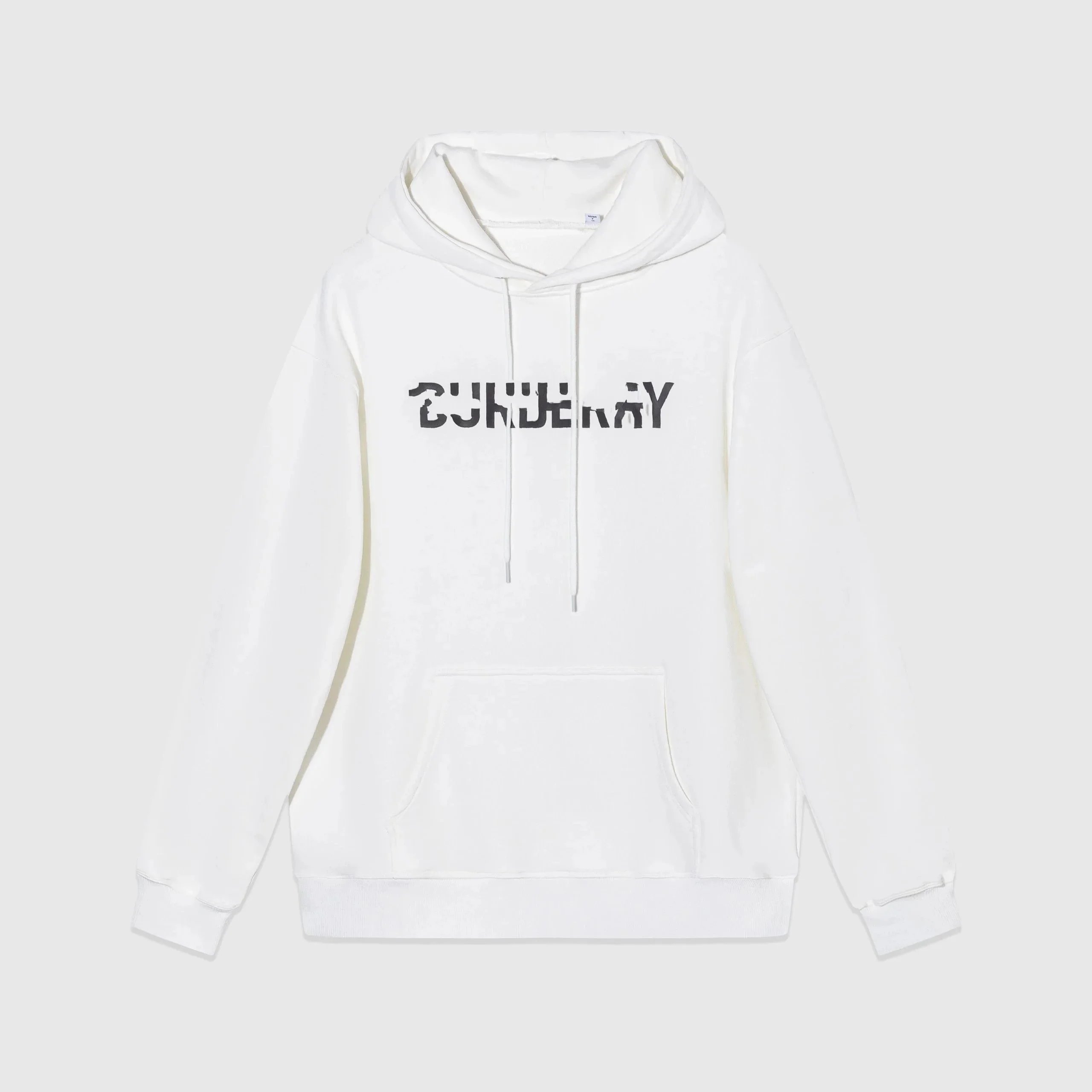 Burberry Hoodies & Sweatshirts Hooded with Check Accents and Logo Print — 03